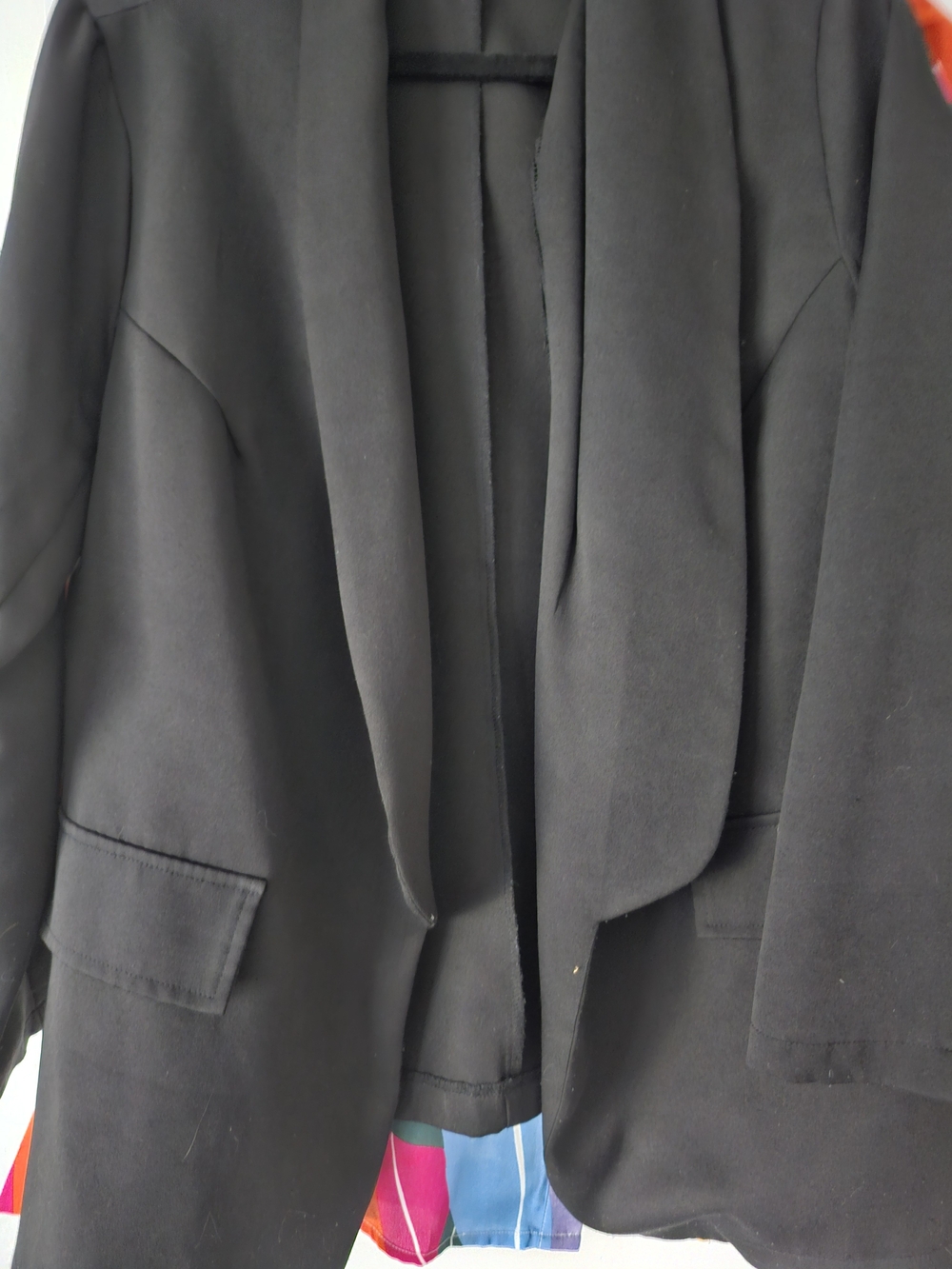 Classic Black WOMEN'S Blazer Jacket - Tailored Look